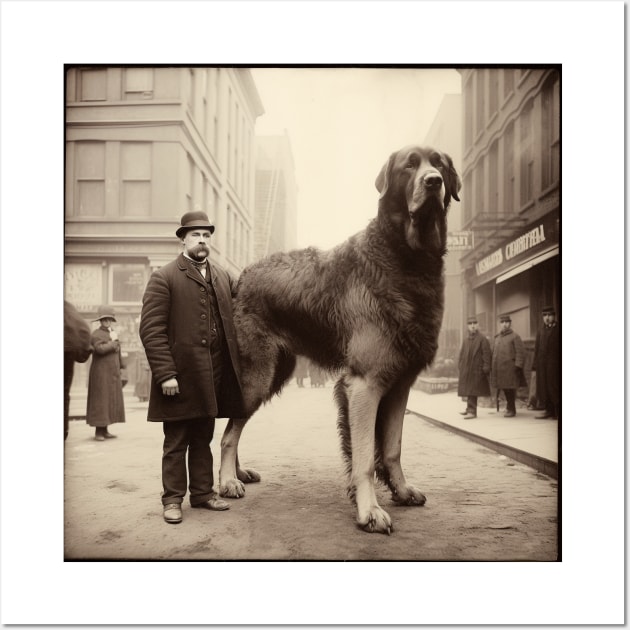 Big Dog from 1900 Wall Art by AviToys